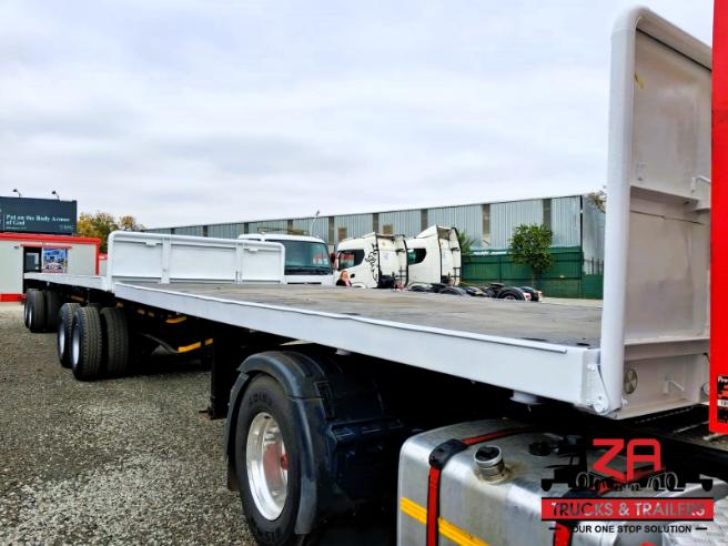 2007 AFRIT SUPERLINK FLAT DECK TRAILER