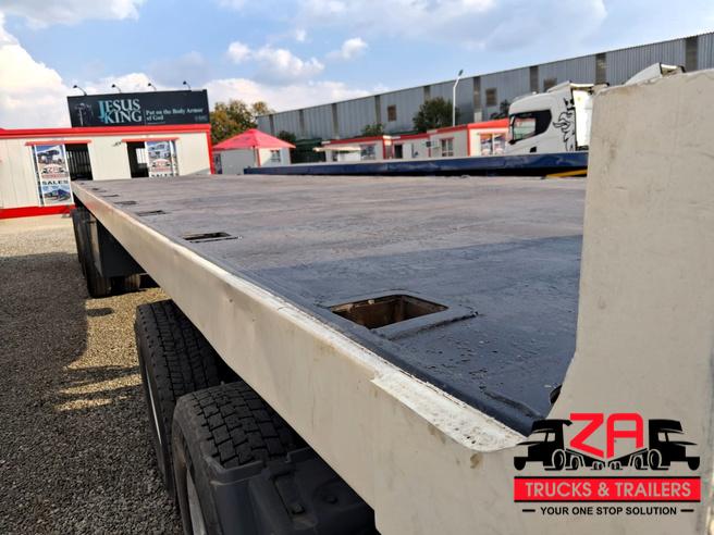2010 AFRIT TRI-AXLE 12M FLAT DECK TRAILER