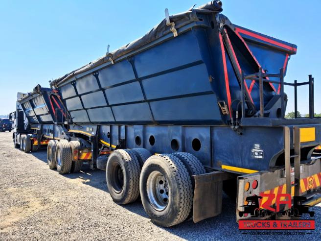 2008 AFRIT 40 CUBE SIDE TIPPER