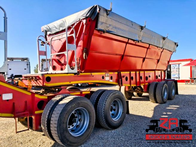 2014 AFRIT 45 CUBE SIDE TIPPER