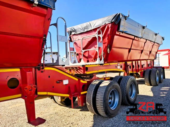 2014 AFRIT 45 CUBE SIDE TIPPER