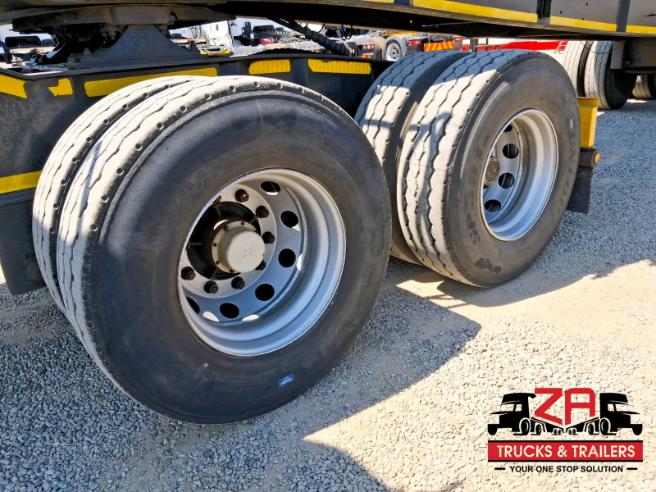 2010 TOP TRAILER 40 CUBE SIDE TIPPER
