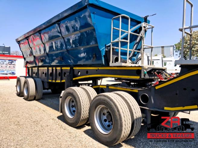 2014 AFRIT 45 CUBE SIDE TIPPER