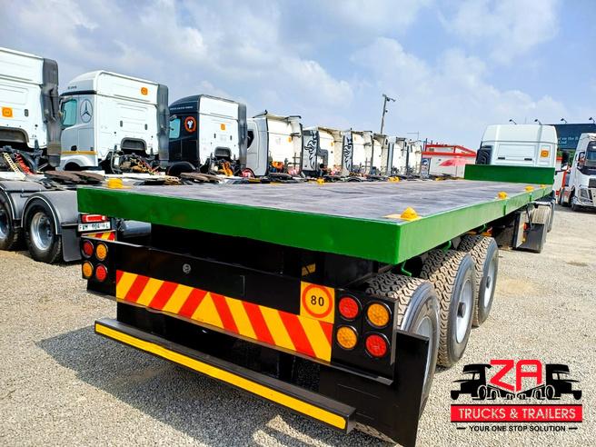 2014 TOP TRAILER TRI-AXLE FLAT DECK TRAILER
