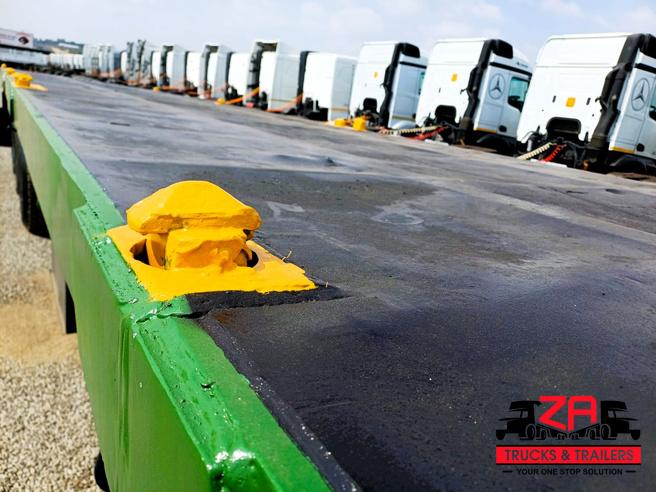 2014 TOP TRAILER TRI-AXLE FLAT DECK TRAILER