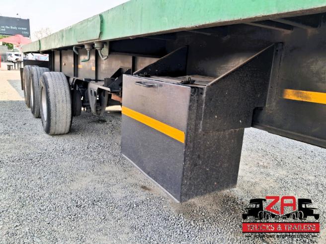2014 TOP TRAILER TRI-AXLE FLAT DECK TRAILER
