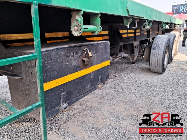 2014 TOP TRAILER TRI-AXLE FLAT DECK TRAILER