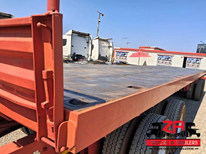 2012 ROADHOG SUPERLINK FLATDECK TRAILER