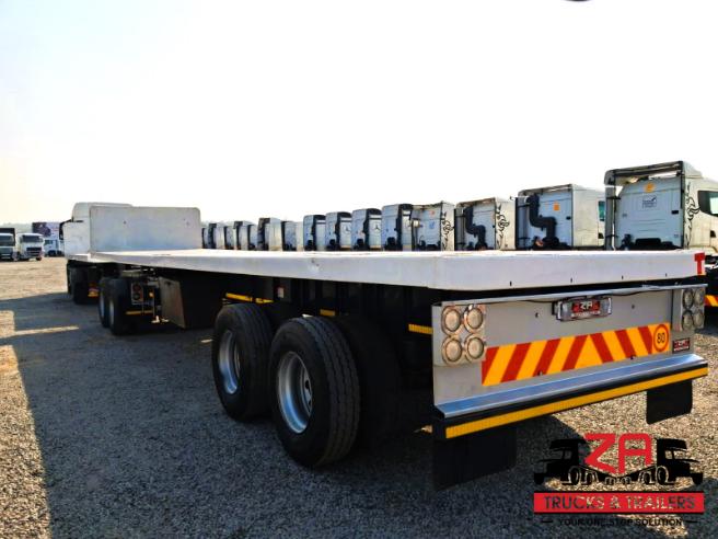 2006 HENRED FRUEHAUF SUPERLINK FLAT DECK TRAILER