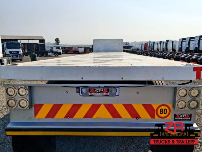 2006 HENRED FRUEHAUF SUPERLINK FLAT DECK TRAILER