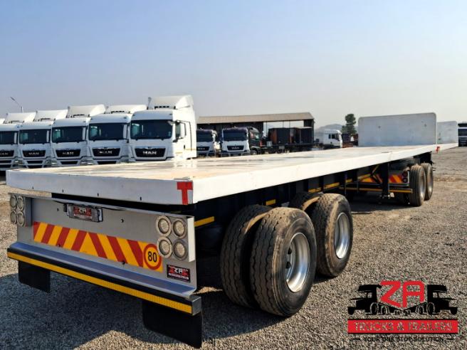 2006 HENRED FRUEHAUF SUPERLINK FLAT DECK TRAILER