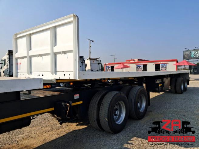 2006 HENRED FRUEHAUF SUPERLINK FLAT DECK TRAILER