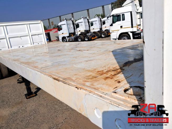 2006 HENRED FRUEHAUF SUPERLINK FLAT DECK TRAILER