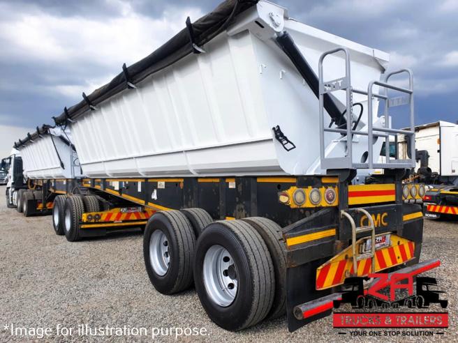2016 CIMC 40 CUBE SIDE TIPPER