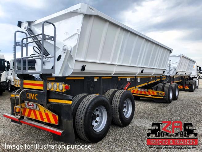 2016 CIMC 40 CUBE SIDE TIPPER