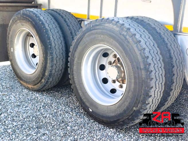 2014 HENRED FRUEHAUF SUPERLINK FLAT DECK TRAILER