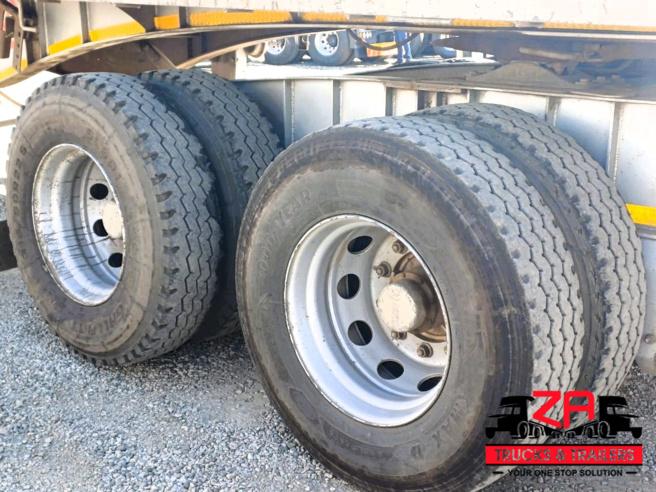 2014 HENRED FRUEHAUF SUPERLINK FLAT DECK TRAILER