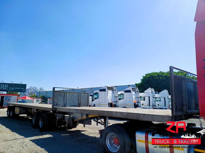 2014 HENRED FRUEHAUF SUPERLINK FLAT DECK TRAILER