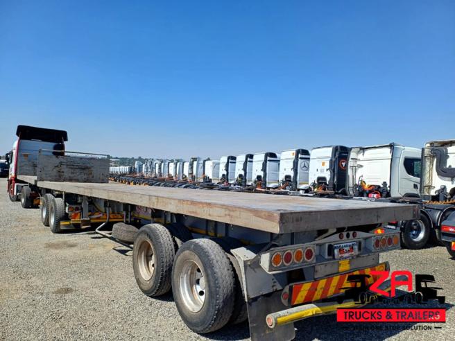 2014 HENRED FRUEHAUF SUPERLINK FLAT DECK TRAILER