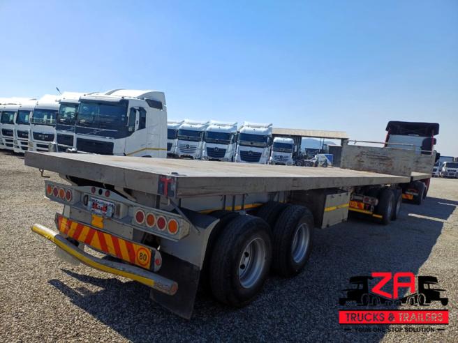 2014 HENRED FRUEHAUF SUPERLINK FLAT DECK TRAILER