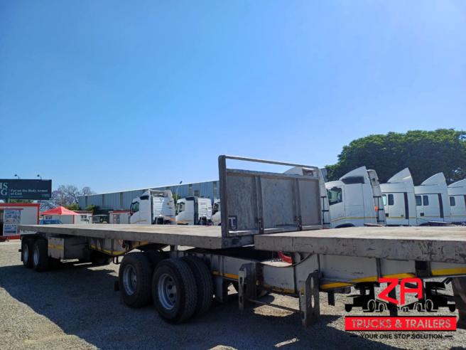 2014 HENRED FRUEHAUF SUPERLINK FLAT DECK TRAILER
