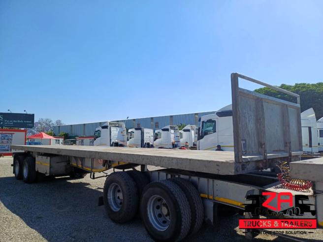 2014 HENRED FRUEHAUF SUPERLINK FLAT DECK TRAILER