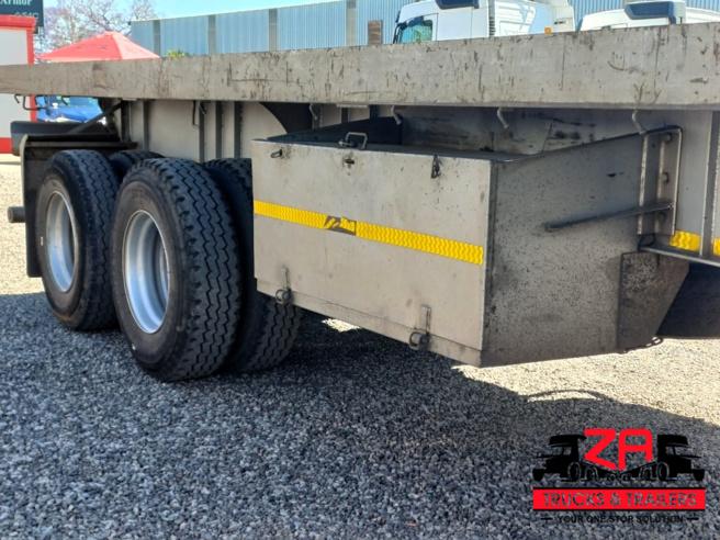2014 HENRED FRUEHAUF SUPERLINK FLAT DECK TRAILER