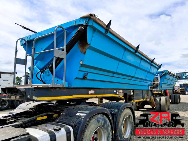 2019 SA TRUCK BODIES 40 CUBE SIDE TIPPER TRAILER