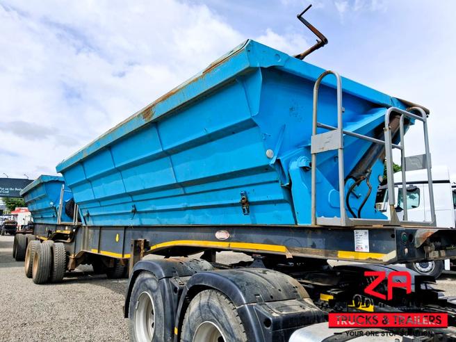 2019 SA TRUCK BODIES 40 CUBE SIDE TIPPER TRAILER