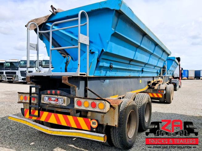 2019 SA TRUCK BODIES 40 CUBE SIDE TIPPER TRAILER