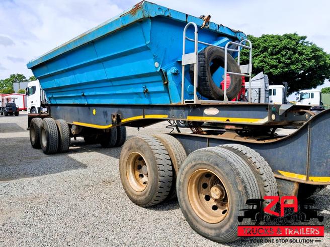2019 SA TRUCK BODIES 40 CUBE SIDE TIPPER TRAILER