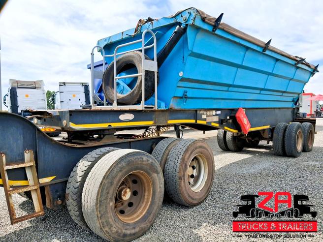 2019 SA TRUCK BODIES 40 CUBE SIDE TIPPER TRAILER