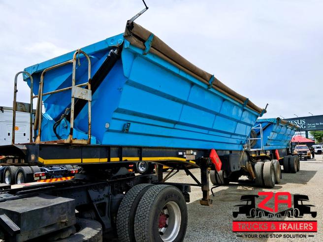 2019 SA TRUCK BODIES 40 CUBE SIDE TIPPER TRAILER