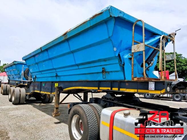 2019 SA TRUCK BODIES 40 CUBE SIDE TIPPER TRAILER