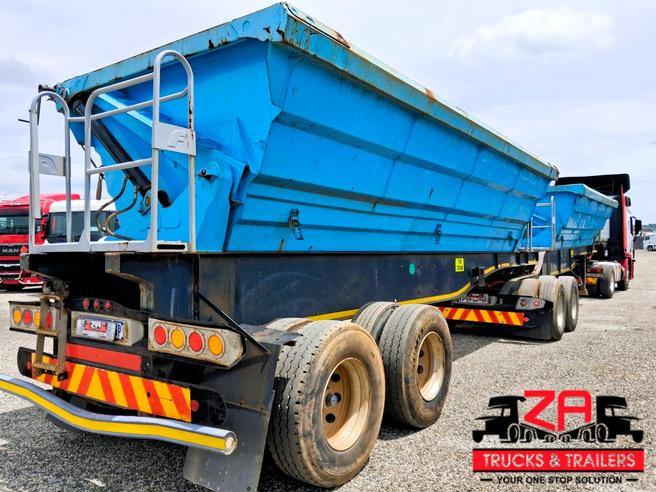 2019 SA TRUCK BODIES 40 CUBE SIDE TIPPER TRAILER