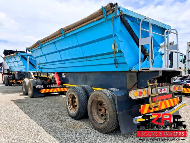 2019 SA TRUCK BODIES 40 CUBE SIDE TIPPER TRAILER