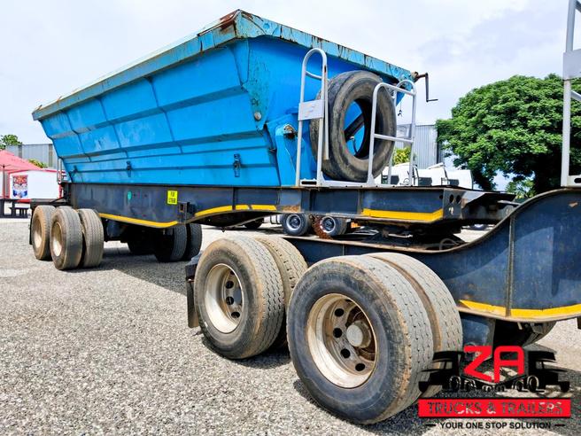 2019 SA TRUCK BODIES 40 CUBE SIDE TIPPER TRAILER