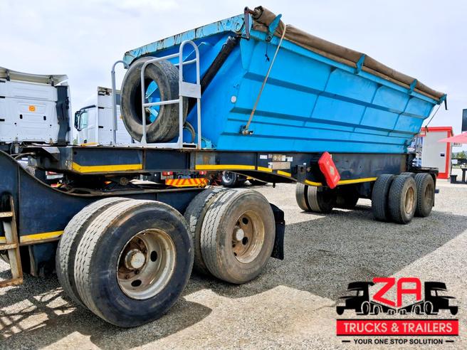 2019 SA TRUCK BODIES 40 CUBE SIDE TIPPER TRAILER