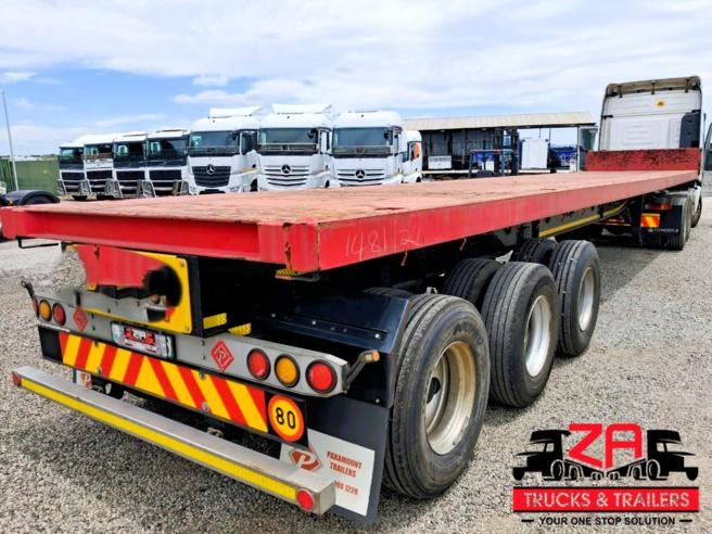 2022 13.2M PARAMOUNT TRI AXLE FLAT DECK TRAILER