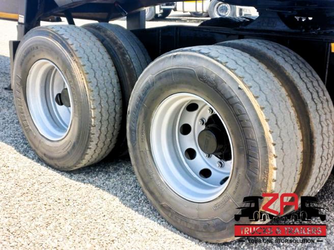 2003 HENRED FRUEHAUF SUPERLINK FLAT DECK TRAILER #754