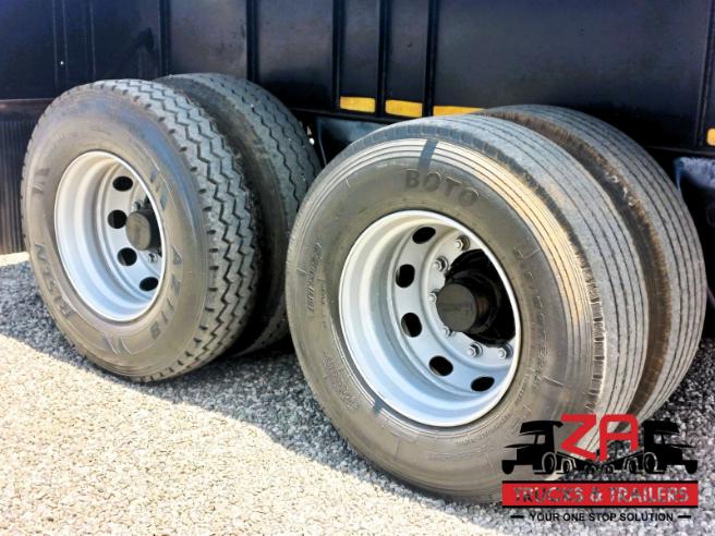 2003 HENRED FRUEHAUF SUPERLINK FLAT DECK TRAILER #754