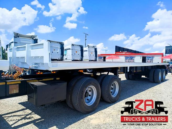 2003 HENRED FRUEHAUF SUPERLINK FLAT DECK TRAILER #754