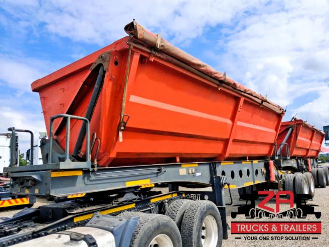 2011 AFRIT 45 CUBE SIDE TIPPER TRAILER