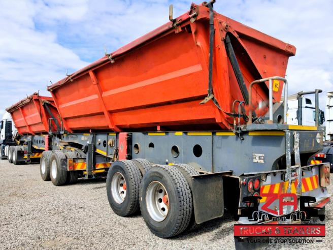 2011 AFRIT 45 CUBE SIDE TIPPER TRAILER