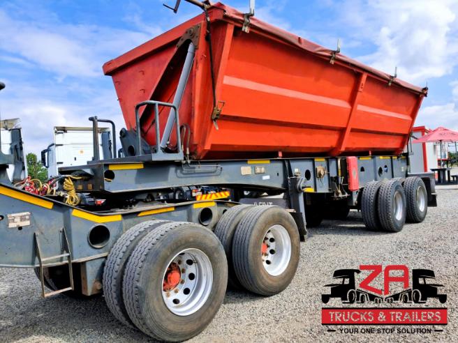 2011 AFRIT 45 CUBE SIDE TIPPER TRAILER