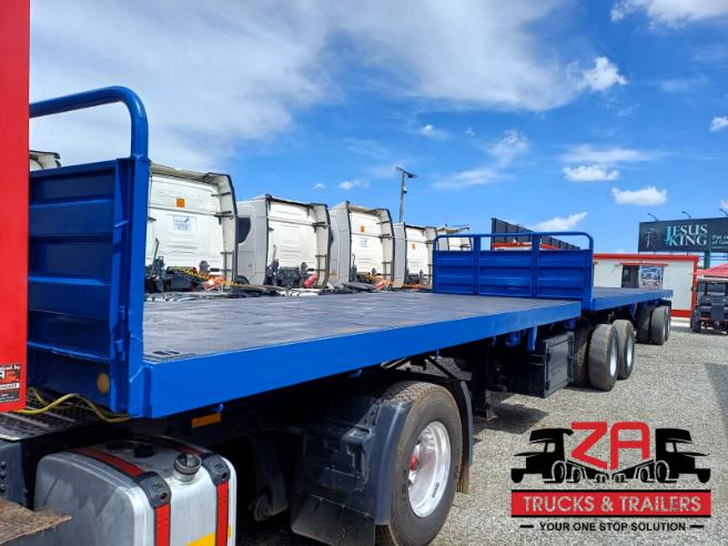 2005 ROADHOG SUPERLINK FLAT DECK TRAILER