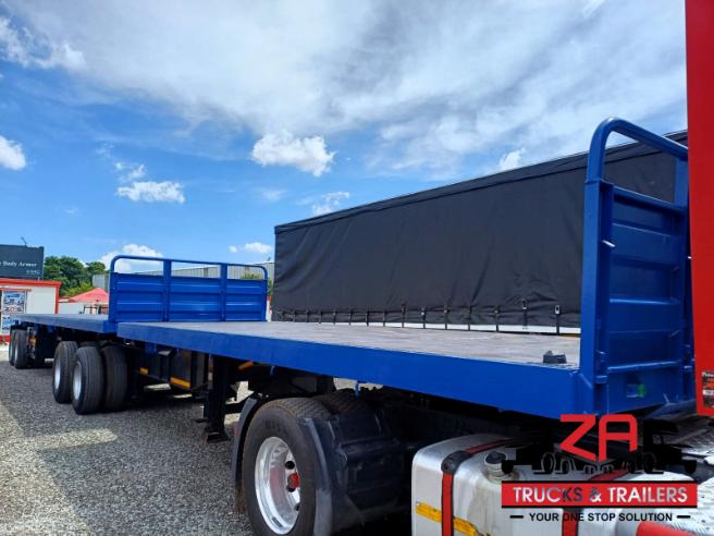 2005 ROADHOG SUPERLINK FLAT DECK TRAILER