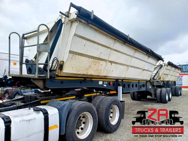 2015 AFRIT 40 CUBE SIDE TIPPER TRAILER