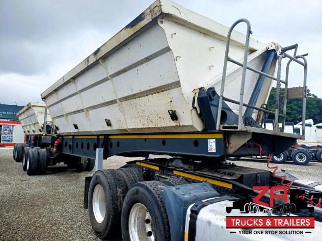 2015 AFRIT 40 CUBE SIDE TIPPER TRAILER