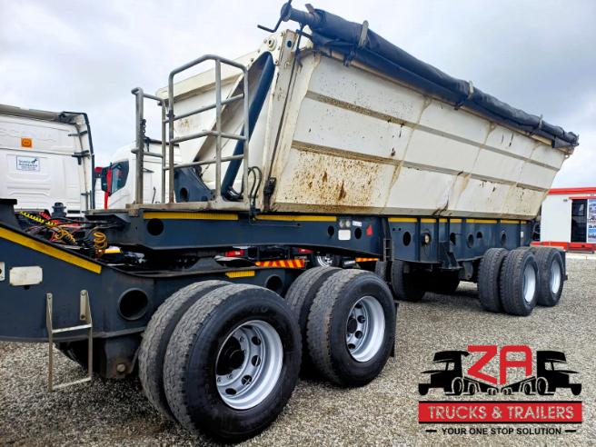 2015 AFRIT 40 CUBE SIDE TIPPER TRAILER